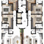 Porto Santo Residence - Planta Tipo 1 e Tipo 2